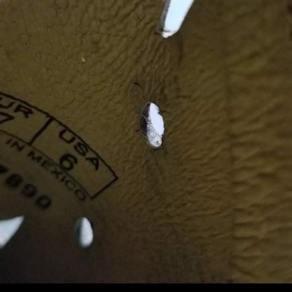 Anthropologie Coolise Musse & Cloud Cut Out Leather  Western Ankle Boot Sz 6 - Picture 11 of 13